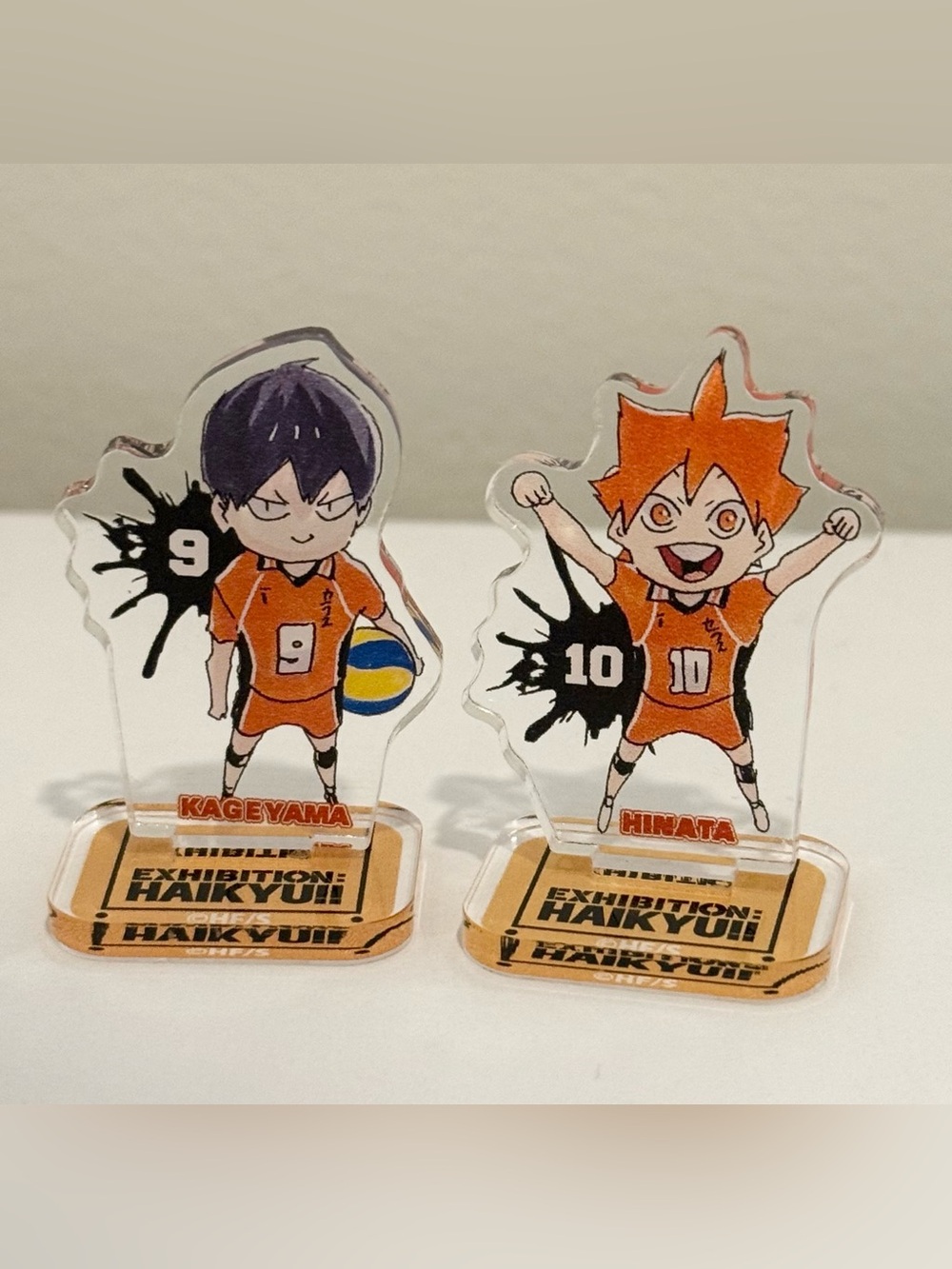 Anime official collectible acrylic figures haikyuu haikyu